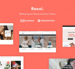 Razzi – Minimal WooCommerce WordPress Teması